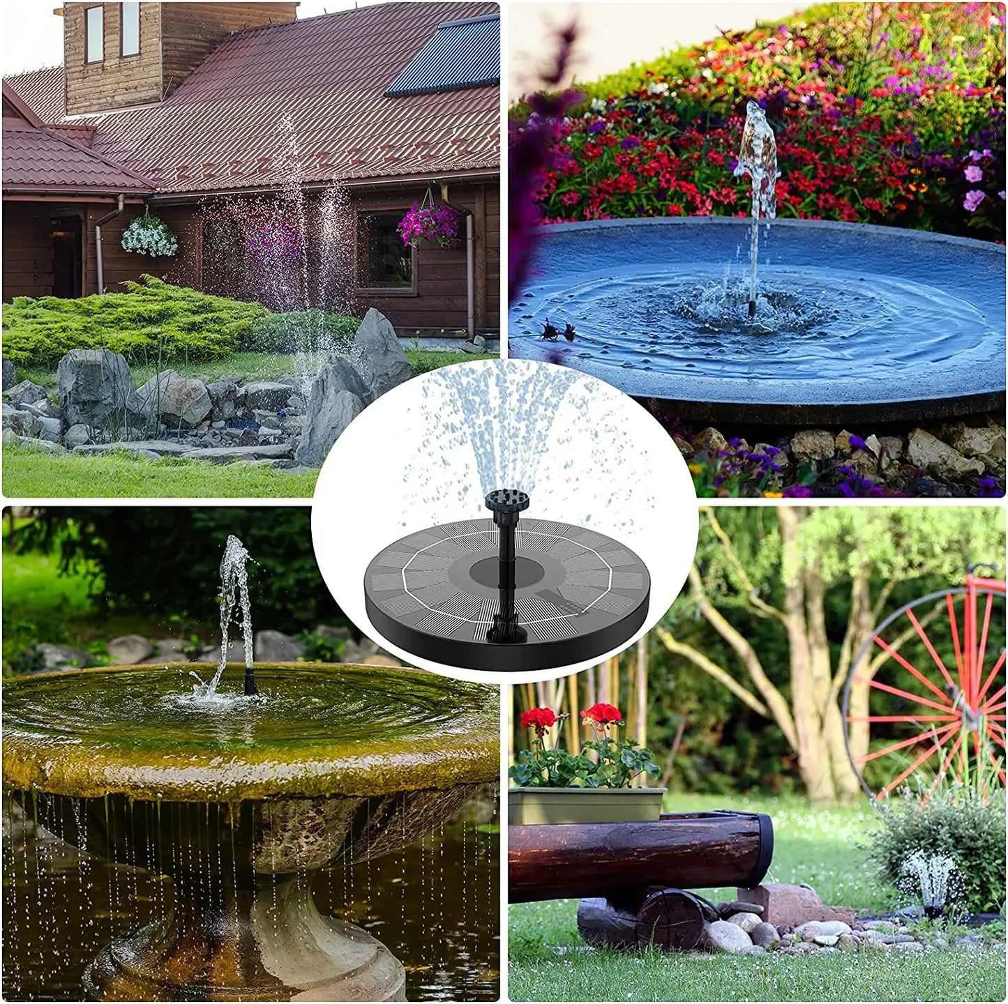 Solar Serenity Fountain Pump