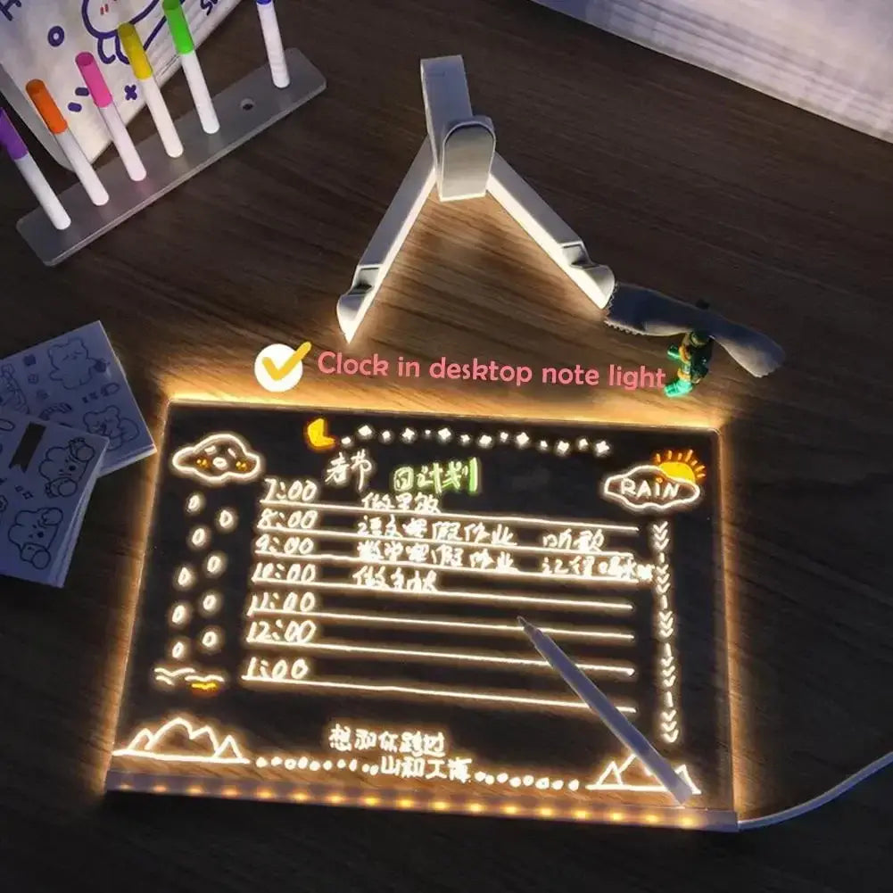 BrightGlow Erasable Drawing Board