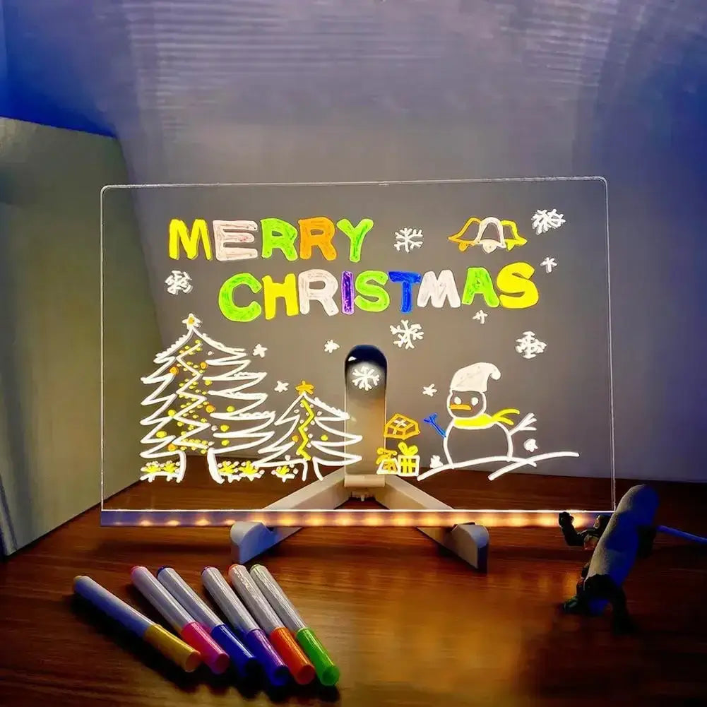 BrightGlow Erasable Drawing Board