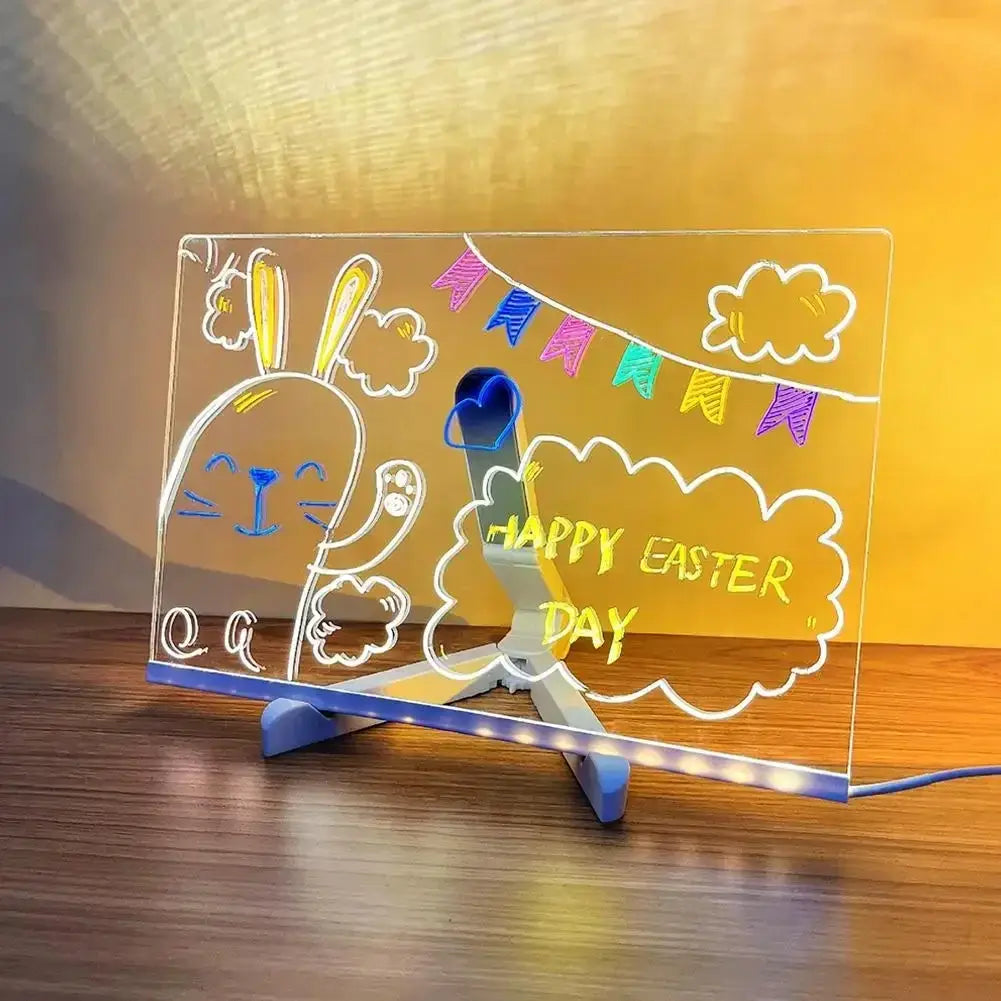 BrightGlow Erasable Drawing Board