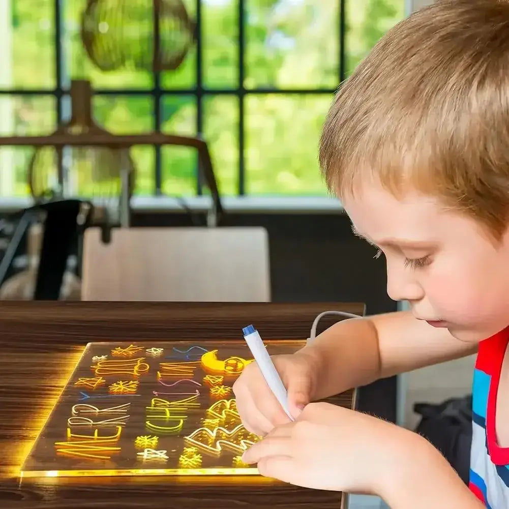 BrightGlow Erasable Drawing Board