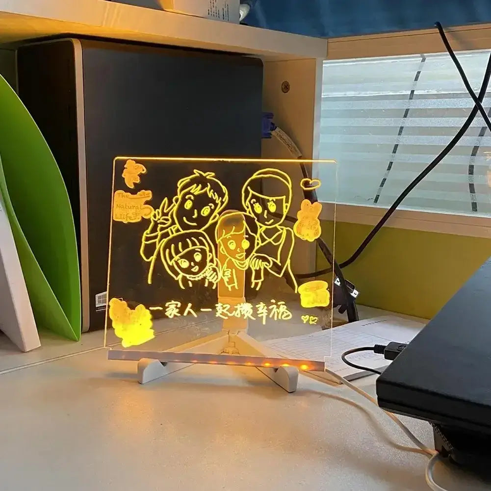 BrightGlow Erasable Drawing Board