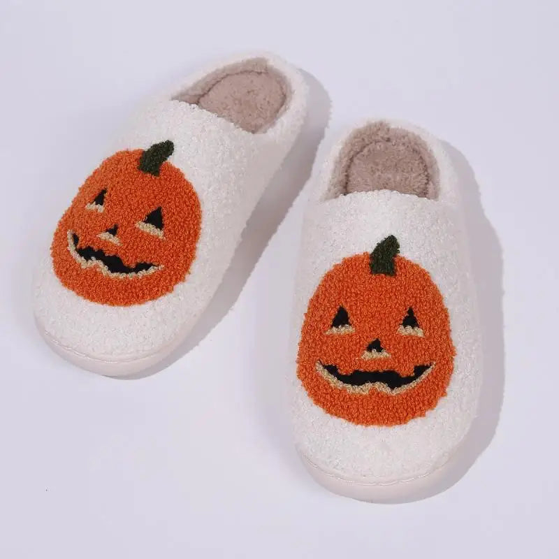 Cozy Pumpkin Slippers - Indoor Comfort